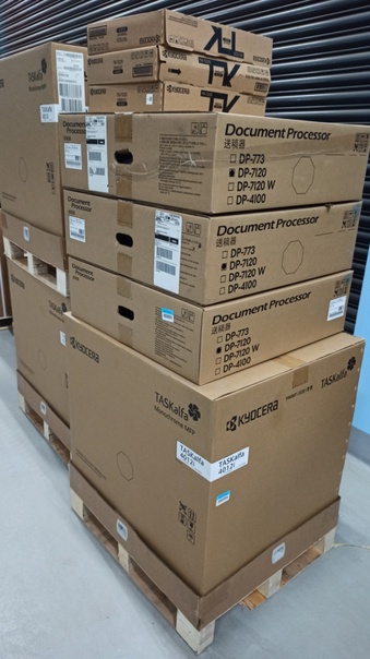 Ч/б МФУ Kyocera TASKalfa 4012i в комплекте с …