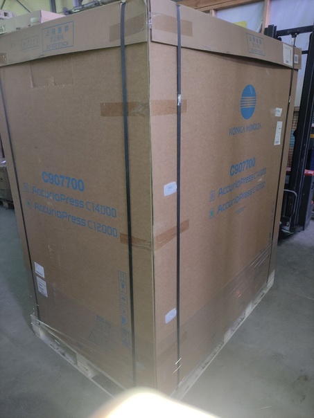 Отгрузка клиенту пришедшей Konica Minolta …
